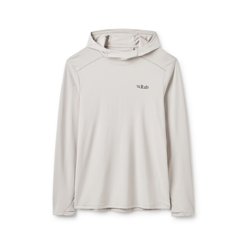 Pulóver Rab FORCE HOODY Pebble