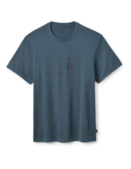 Tričko Rab CRIMP REPEAT TEE Orion Blue