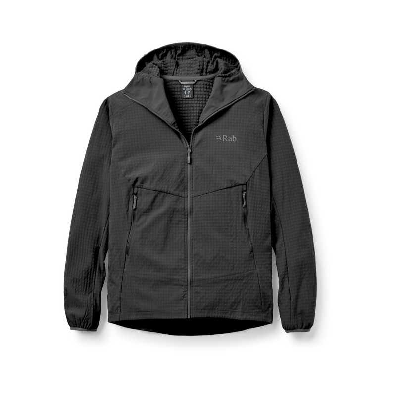 Fleece Rab QUANTRA PRO HOODY Black