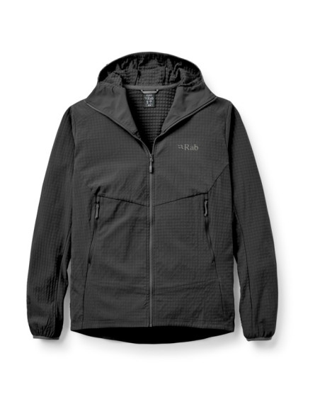 Fleece Rab QUANTRA PRO HOODY Black