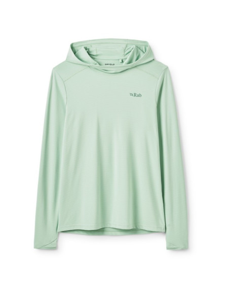 Sweatshirt Rab FORCE HOODY WMNS Fig Green