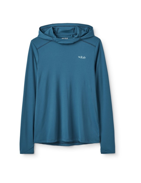 College Rab FORCE HOODY WMNS Tempest Blue