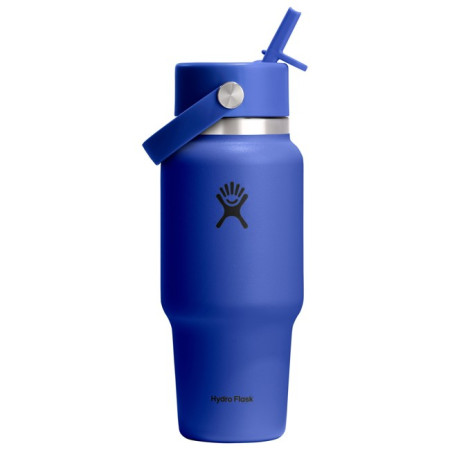Flasche Hydro Flask 24 OZ WIDE FLEX STR TRAVEL RI BLUE