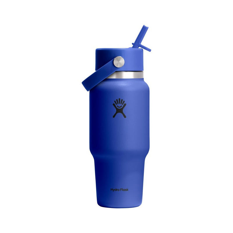 Fľaša na vodu Hydro Flask 24 OZ WIDE FLEX STR TRAVEL RI BLUE