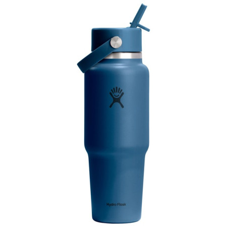 Borraccia Hydro Flask 24 OZ WIDE FLEX STR TRAVEL HARBOR BLUE