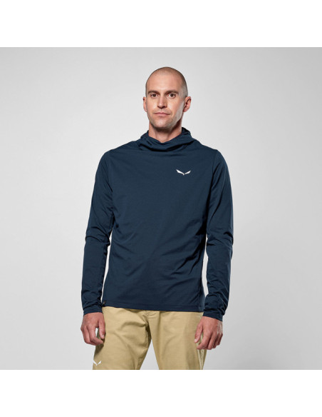 Bluza Salewa PUEZ SUN HOODIE M Navy Blazer