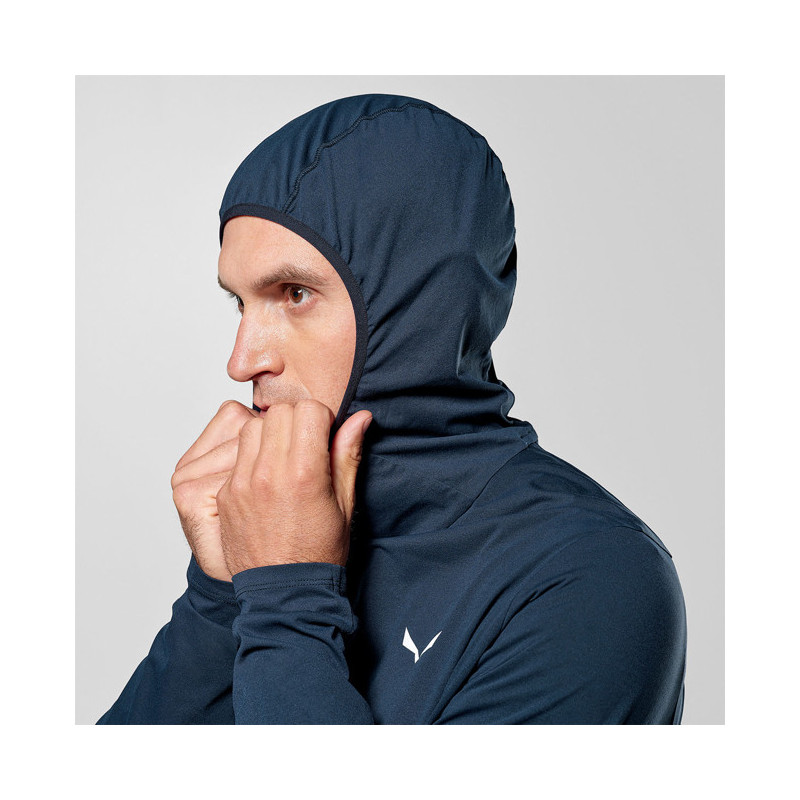 Sudadera Salewa PUEZ SUN HOODIE M Navy Blazer