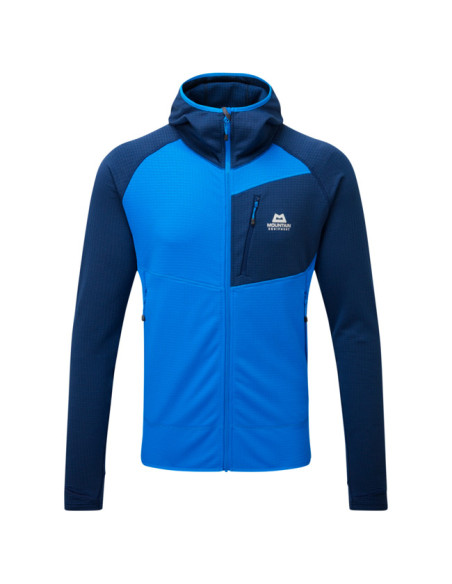 Fleece Mountain Equipment ECLIPSE HOODED MENS Atlantic/Medi