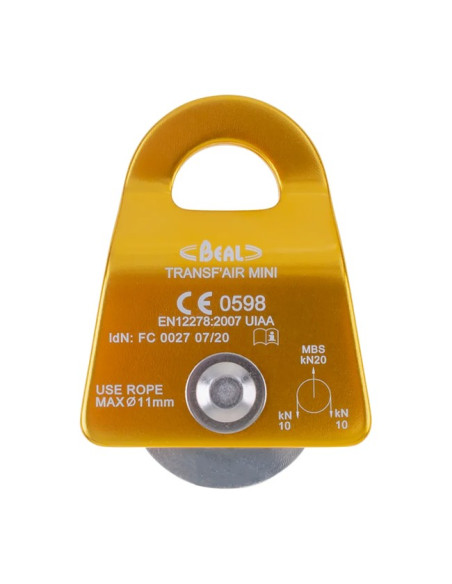 Carrucola Beal TRANSF'AIR MINI MATT STONE