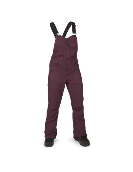 Tuta Volcom SWIFT BIB OVERALL Merlot