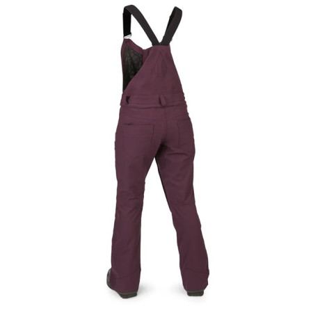 Haalari Volcom SWIFT BIB OVERALL Merlot 2