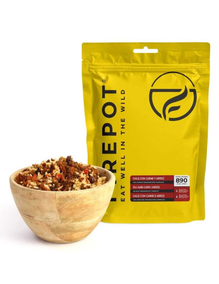 Alimentos secos Firepot CON CARNE Y ARROZ XL