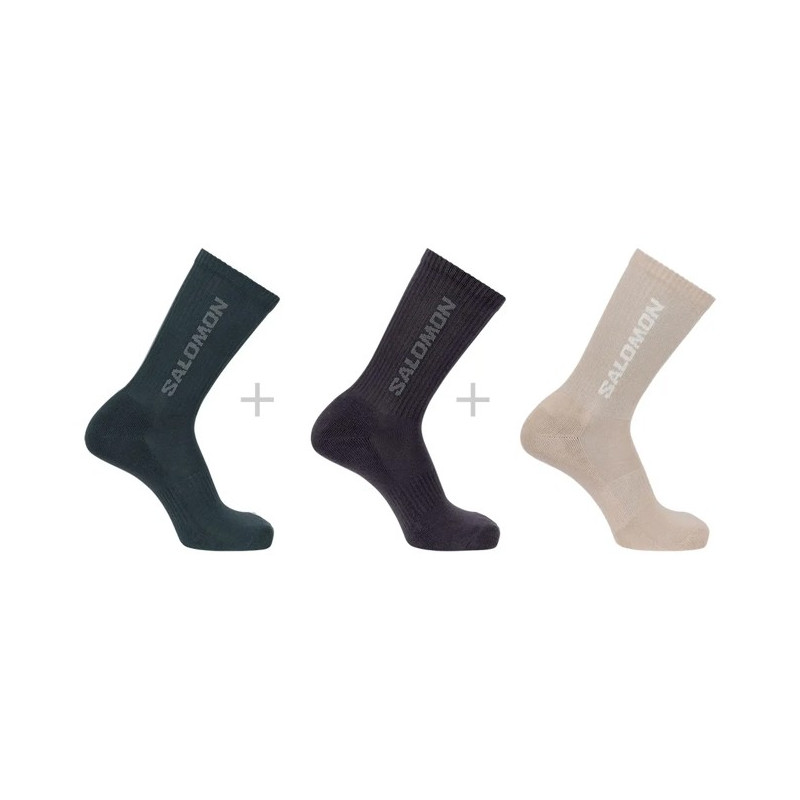 Sokker Salomon Socks EVERYDAY CREW 3-PACK ETHEREA/Nine