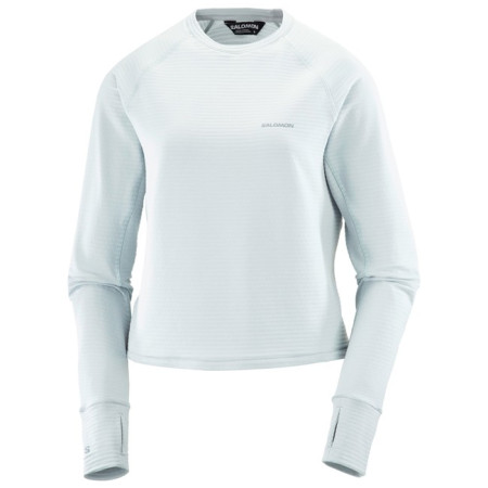 Fleece Salomon SNTIAL LIGHTWARM CN W Pearl Blue/