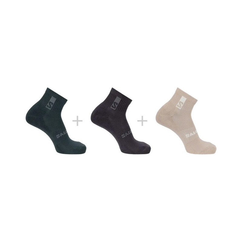 Calcetines Salomon Socks EVERYDAY ANKLE 3-PACK ETHEREA/Nine