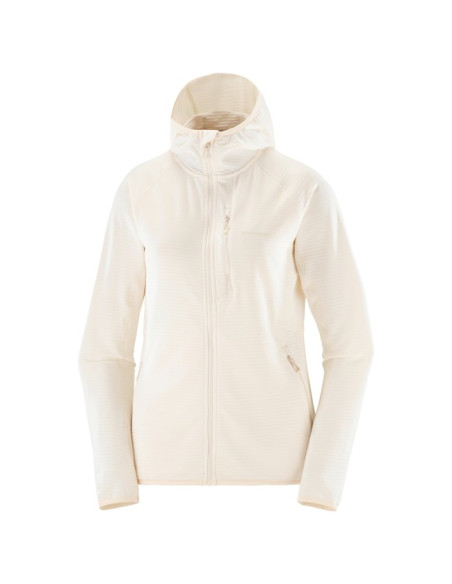 Fleece Salomon SNTIAL LIGHTWARM HD W Whisper White/