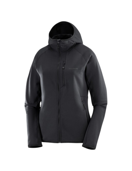 Polaire Salomon SNTIAL LIGHTWARM HD W DEEP BLACK