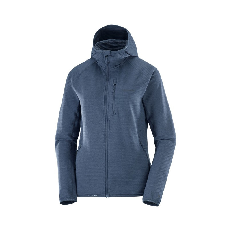 Fleece Salomon SNTIAL LIGHTWARM HD W Blue Nights