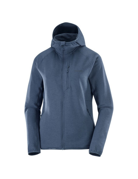 Fleece Salomon SNTIAL LIGHTWARM HD W Blue Nights