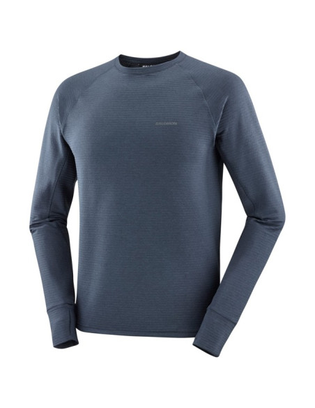 Polarfleece Salomon SNTIAL LIGHTWARM CN M Blue Nights/