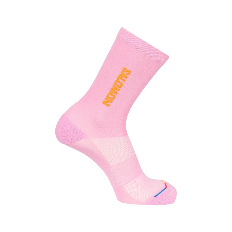 Socks Salomon 365 CREW CYCLAMEN/Turmeric