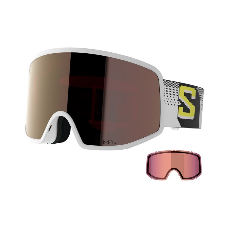 Okulary Salomon SENTRY PRO SIGMA WHPIXEL/GM/LB