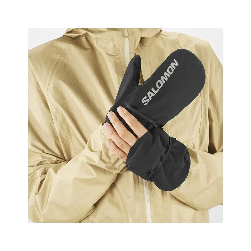 Manoplas Salomon BONATTI WP U Deep Black/