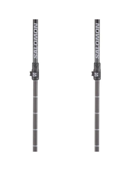 Lazdos Salomon STEEP PRO VARIO S3 Black Ebony