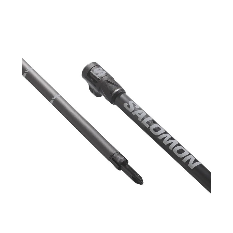 Stolpar Salomon STEEP PRO VARIO S3 Black Ebony