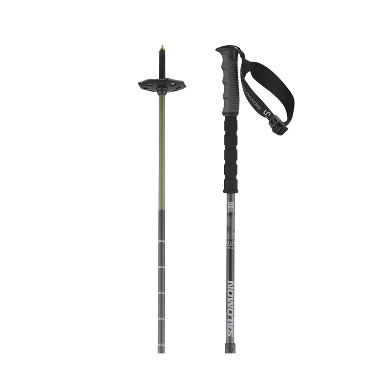 Bâtons Salomon STEEP PRO VARIO S3 Black Ebony