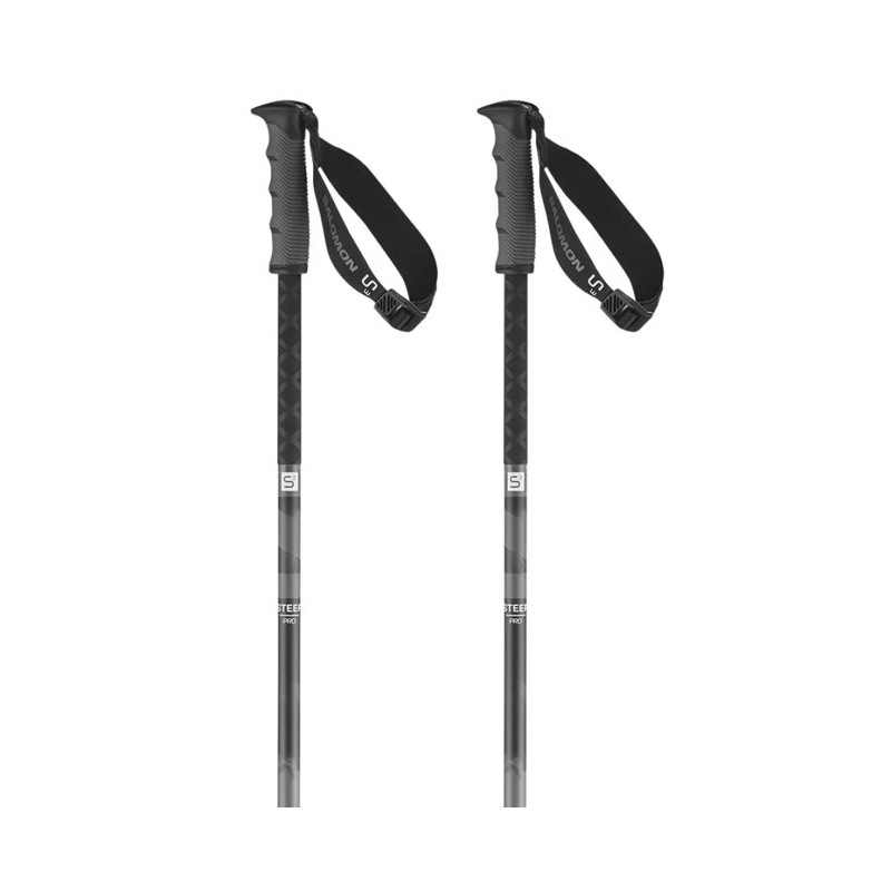Poles Salomon STEEP PRO S3 Black Ebony