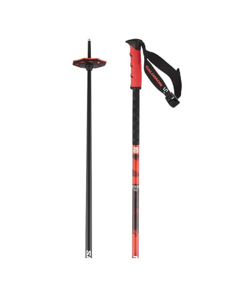 Stokken Salomon STEEP PRO S3 Black Nasturtium