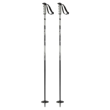 Bâtons Salomon STEEP Black Grey 2