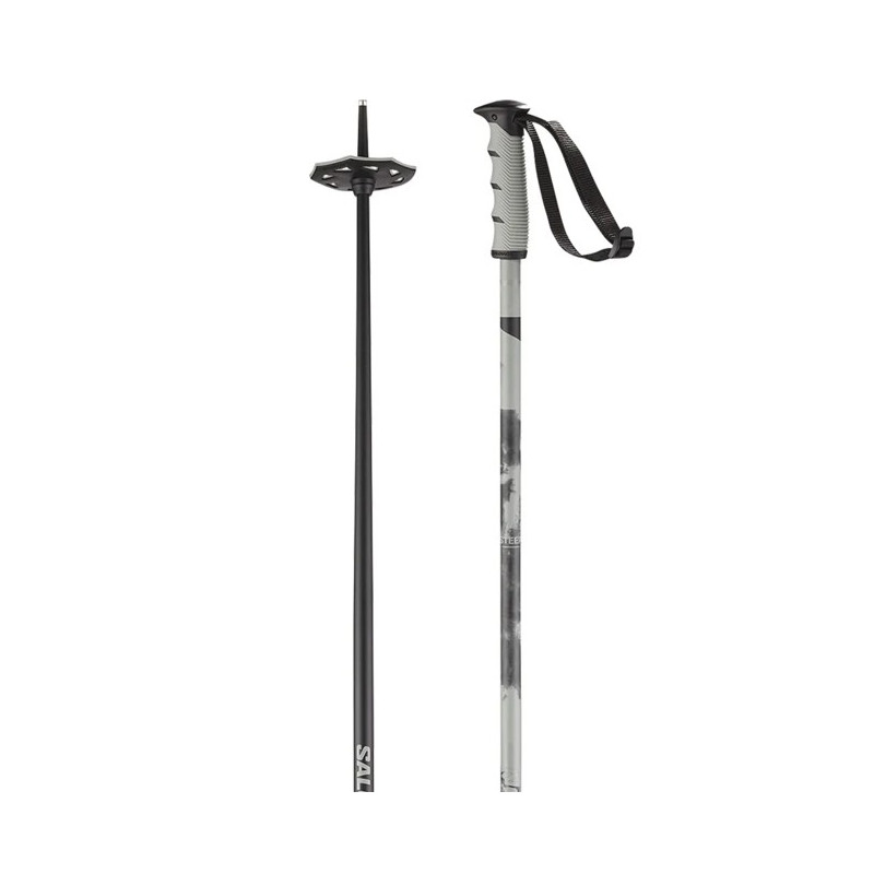 Bâtons Salomon STEEP Black Grey