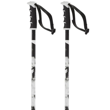 Bastoncini Salomon STEEP White Black