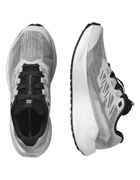 Cipők Salomon AERO BLAZE 3 GRVL W Lunar Rock/White/Bl