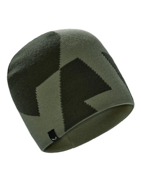 Czapka Salewa PURE REVERSIBLE AM BEANIE Dark Olive/5A5