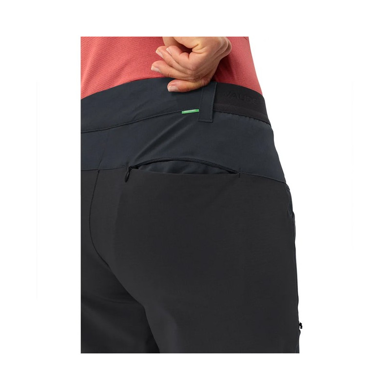Nohavice Vaude ELOPE II Phantom Black