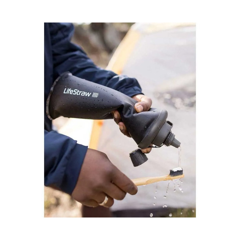 Flaske Lifestraw COLLAPSIBLE 1L DARK GRAY