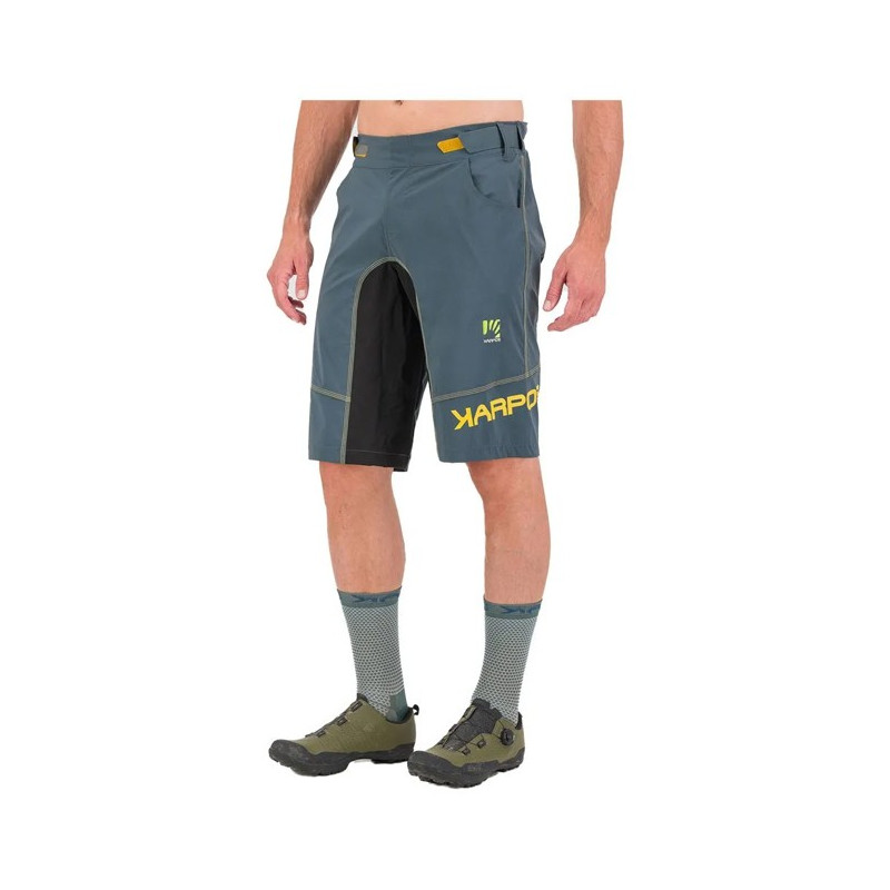 Housut Karpos BALLISTIC EVO SHORT Dark Slate/Black