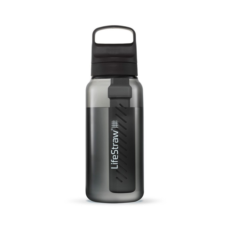 Ivópalack Lifestraw GO 2.0 WATER FILTER BOTTLE 1L NOIR