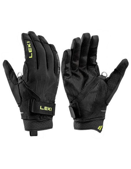 Gloves Leki ULTRATRAIL TR Black-Yellow