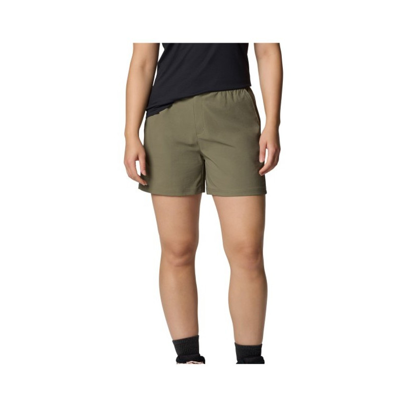 Broek Columbia CEDAR CREST SHORT Stone Green