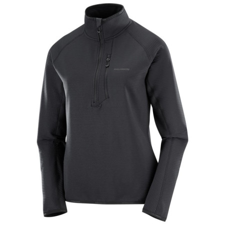 Fleece Salomon SNTIAL LIGHTWARM HZ W DEEP BLACK