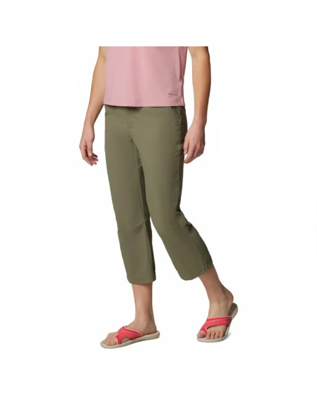 Housut Columbia FALLS CAPRI II Stone Green