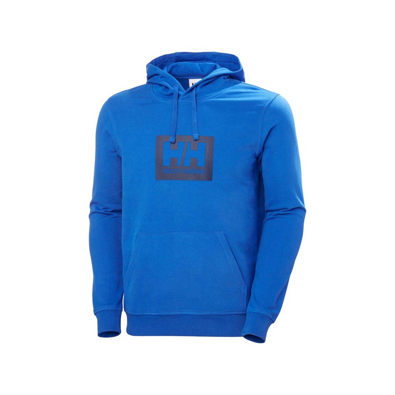 Pulóver Helly Hansen BOX HOODIE Cobalt 2.0