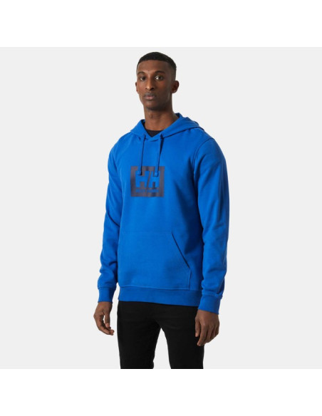 College Helly Hansen BOX HOODIE Cobalt 2.0