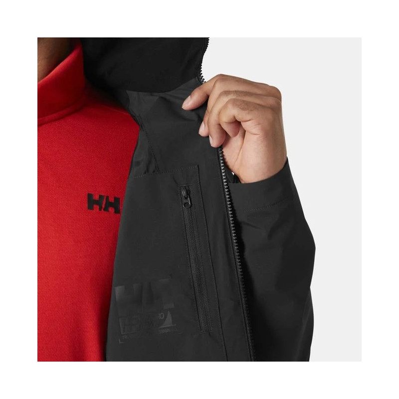 Chaqueta Helly Hansen RACING HOODED 2.0 Ebony