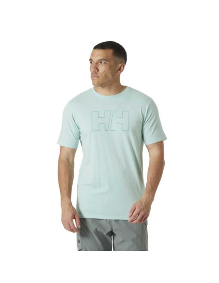 T-Shirt Helly Hansen TECH LOGO Lagoon