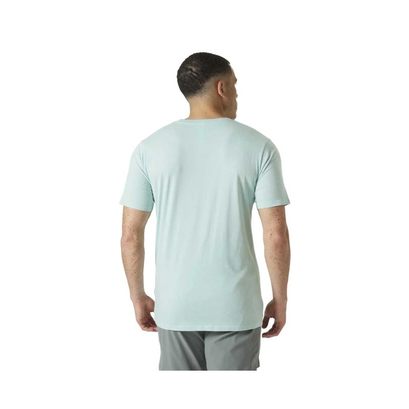 Camiseta Helly Hansen TECH LOGO T-SHIRT Lagoon
